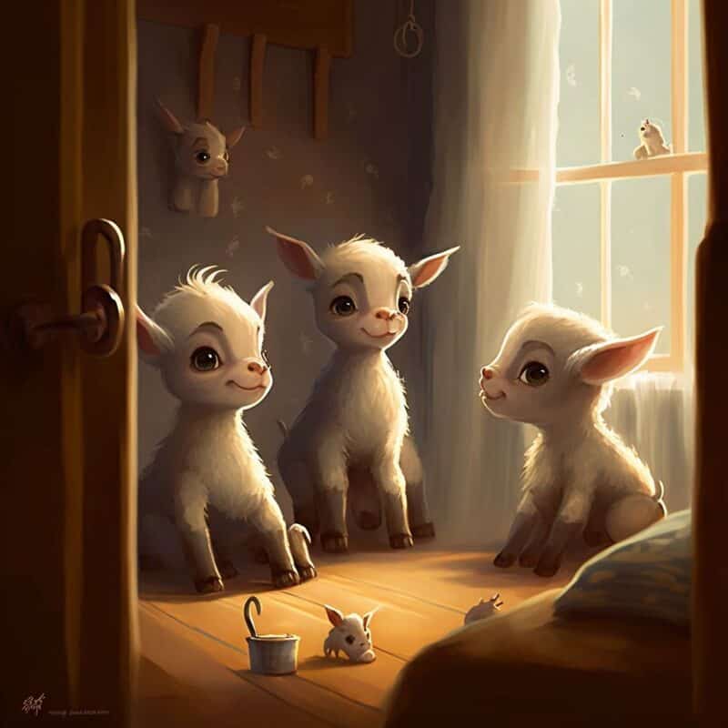 Bedtimestories About disobedient goats