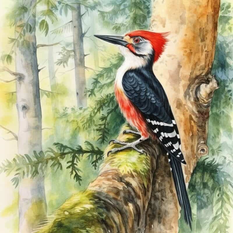 How Dr. Woodpecker Knew How To Deal With Mrs. Pine