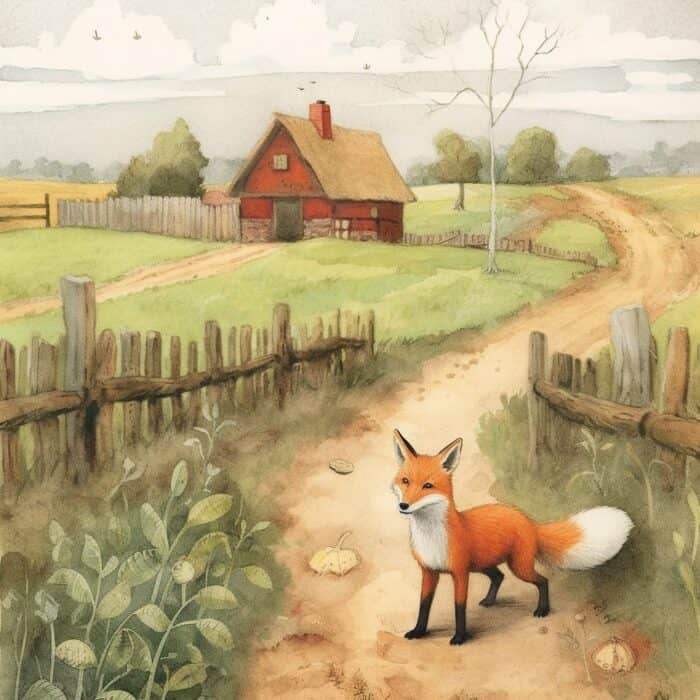 How The Fox Wanted To Fool A Sow