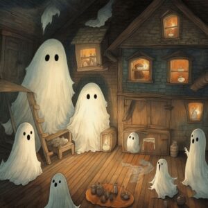 Evening fairy tale - How The Ghosts Organized A Singing Competition