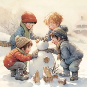 Story for bedtime reading - About The Snowman