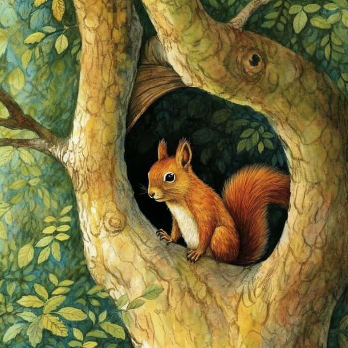 How Ester The Squirrel Saved The Forest