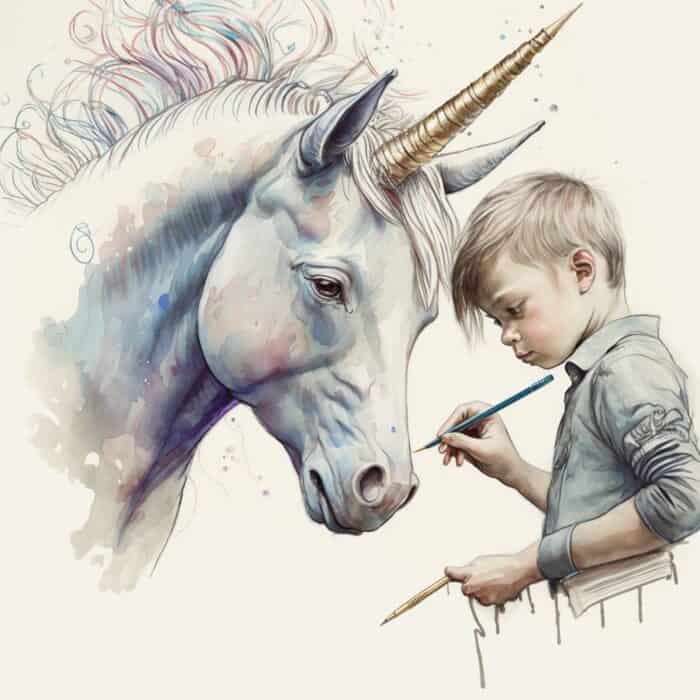Fairy tale for children The Unicorn Lie A Lesson in Honesty and Forgiveness