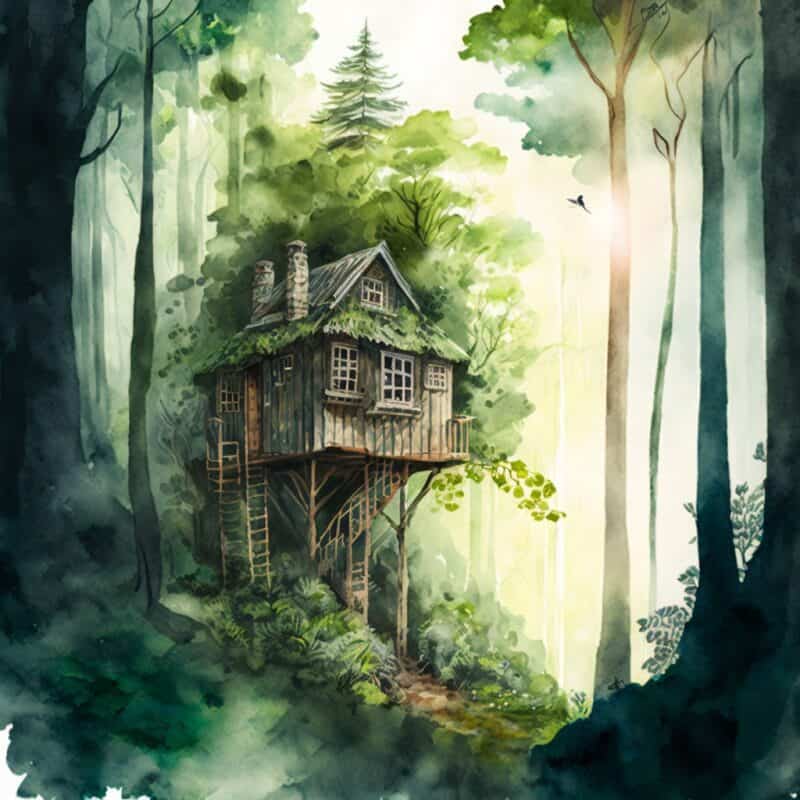 Fairy tale for children - The story of the robber