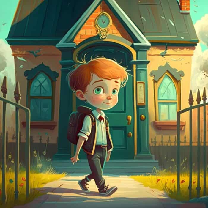 Fairy Tale For Children - How Philip found out the school was good