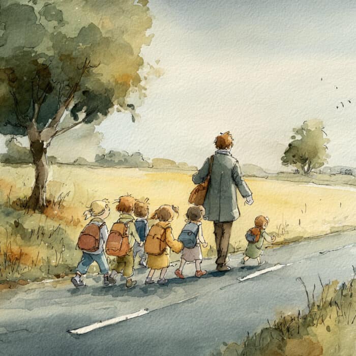 Bedtime fairy tale - How Philip found out the school was good