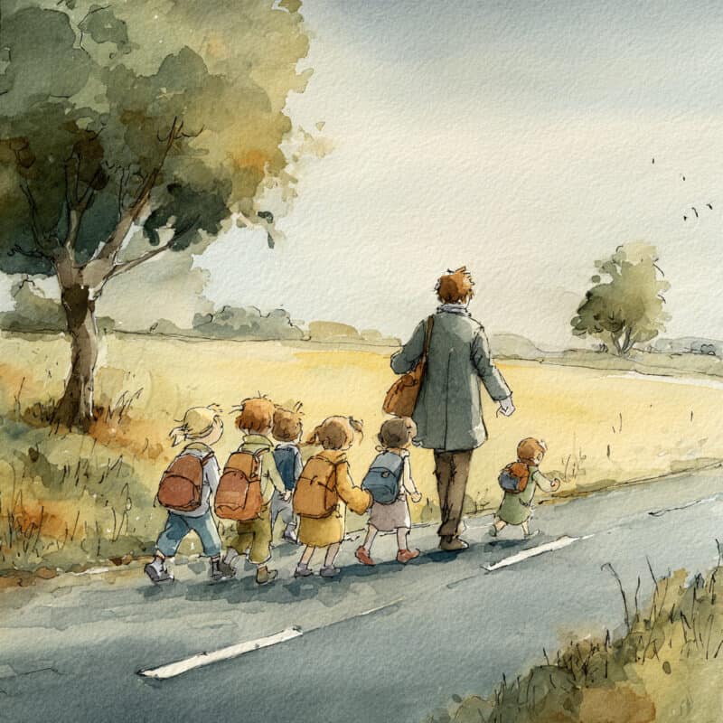 Bedtime fairy tale -  How Philip found out the school was good