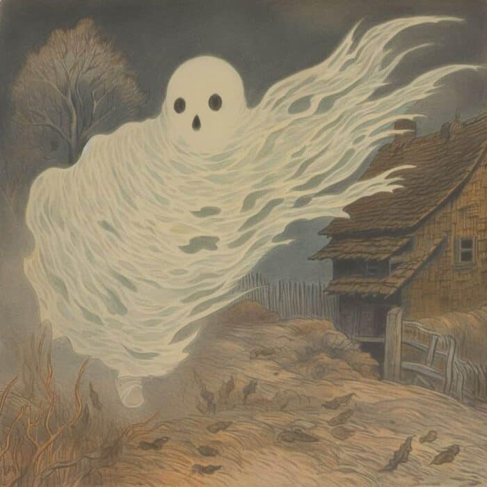 About a ghost that didn't want to spook