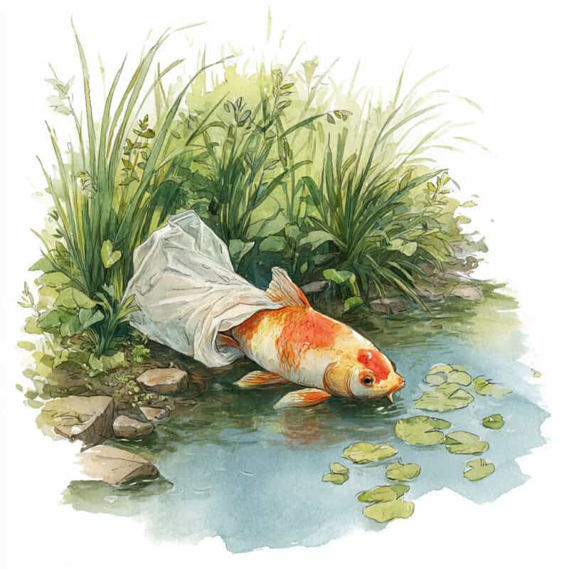 Story for bedtime reading -  How Racek the waterman saved the carp