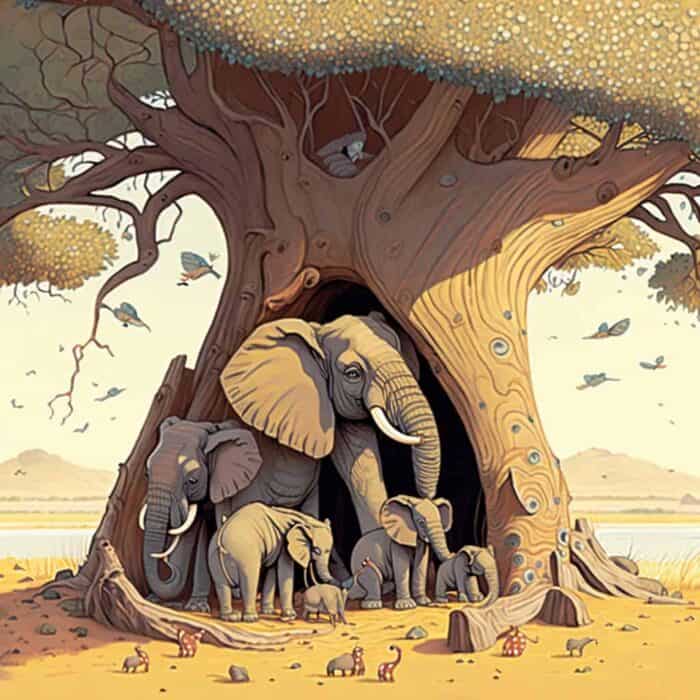 The Courage Of Elephants
