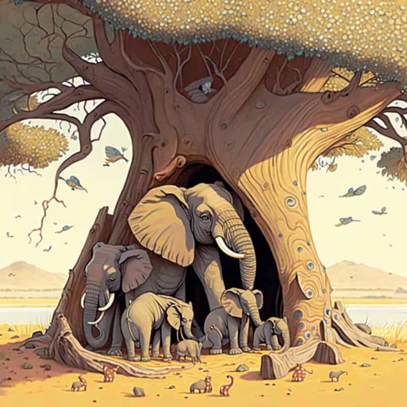 The Courage Of Elephants