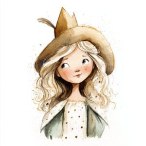 Short Fairy Tales for Children - Princess Julie And Her Magical Hat