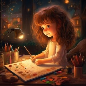 A Fairy Tale for Children - Success Takes Hard Work The Story Of Ellas Artistic Journey