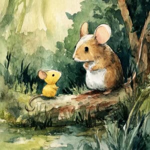 Children's bedtime tale - The Mouse Kaia And The Mouse Lilli
