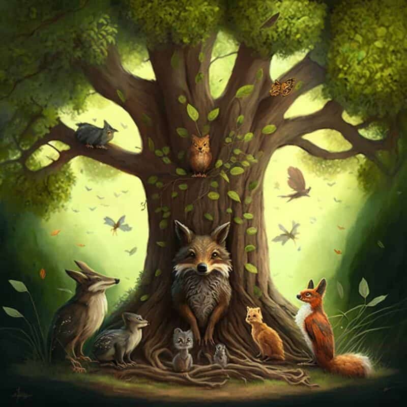 How The Animals Saved A Tree