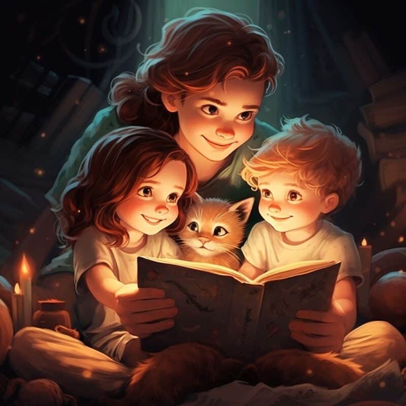 Tale at Night - Reading Books To Children