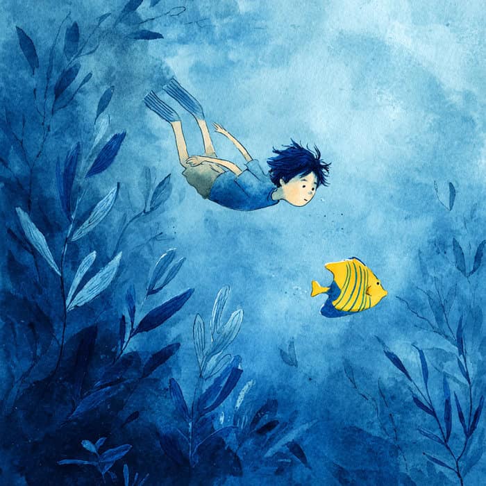 Nighttime story for kids -  How Swimmy did the right thing