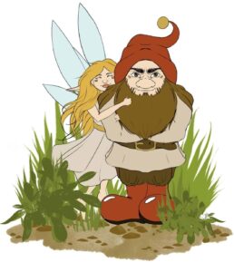 Evening fairy tale - The elf who frowned a lot