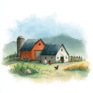 Story for bedtime reading - Thief on the farm