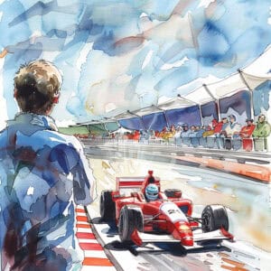 Tale for Reading - On the racetrack