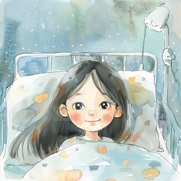 Fairy Tales for Children  -  Smiling and clever patient Sara