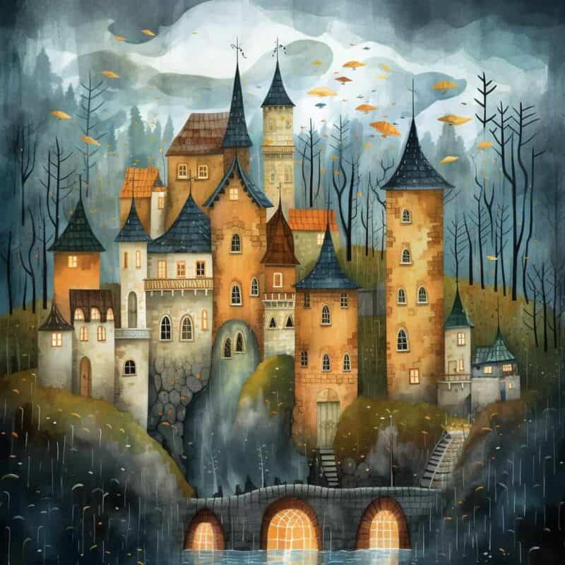 Short Fairy Tales for Children - How Princess Auroras dream came true