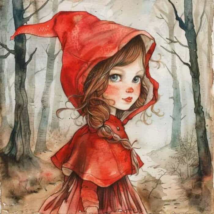 Fairy tale for children - Little Red Riding Hood
