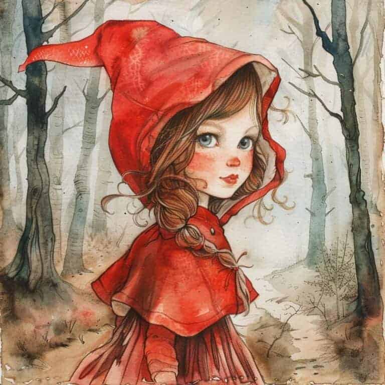 Fairy tale for children - Little Red Riding Hood