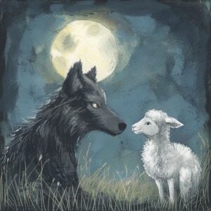 Short Fairy Tales for Children - The wolf and the lamb