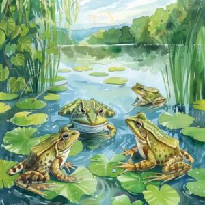 Bedtime story - The frogs and the Sun