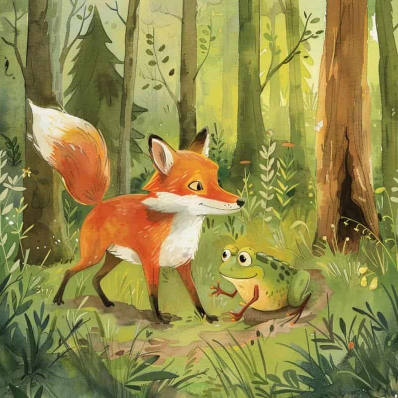 Bedtime Stories - The frog and the fox