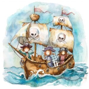 Priče za djecu - Fairy tales about pirates
