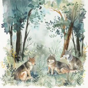 Kratke priče za djecu - Fairy tales about wolves