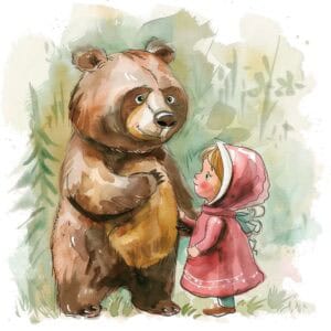 Kratke bajke za djecu - Masha and the Bear