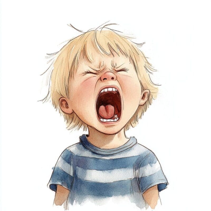 Priče za djecu - A little boy named Owen who wouldn’t stop screaming