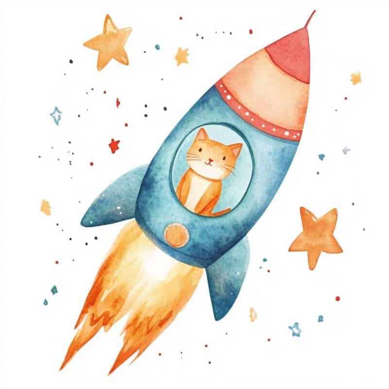 Kratke priče za djecu - Astrocat Robin on Planet Ham