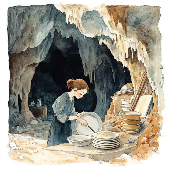 Story for bedtime reading - The Secret of the Glass Mountain
