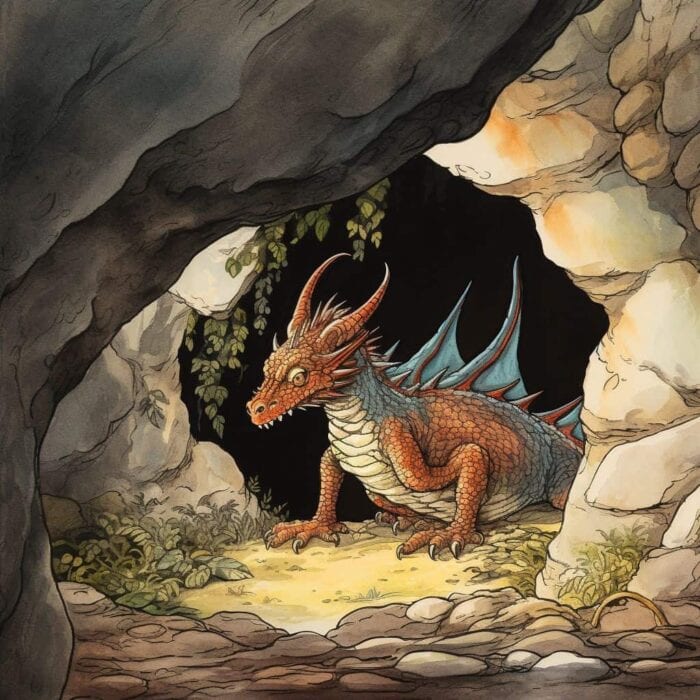 Märchen zum Vorlesen - Leonie and the Dragon Called Thunderlash