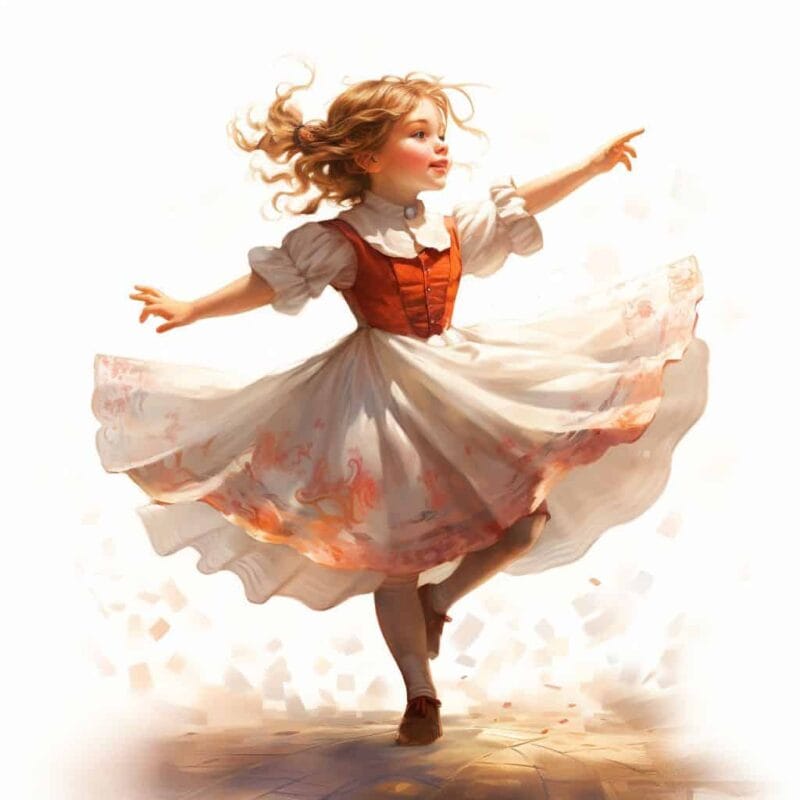 Kurze Märchen - Vicky, the magical dancer