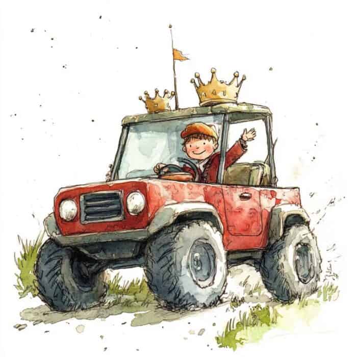 Story for reading - The Royal Race