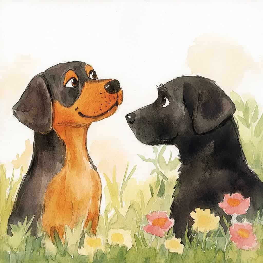 Bedtime story - The Dog Competition