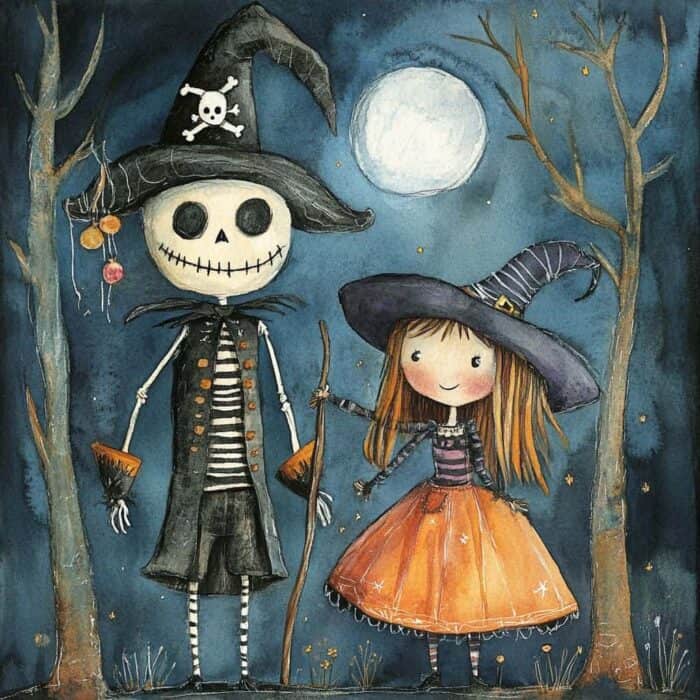 Bedtime story - Toothy ghosts – Halloween and All Saints Day