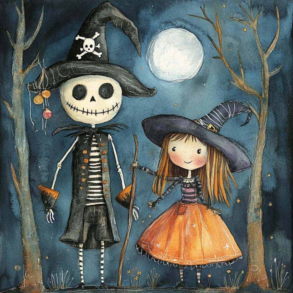 Bedtime story - Toothy ghosts – Halloween and All Saints Day