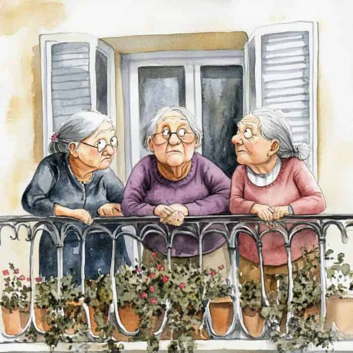 Story for reading - The Three Old Ladies