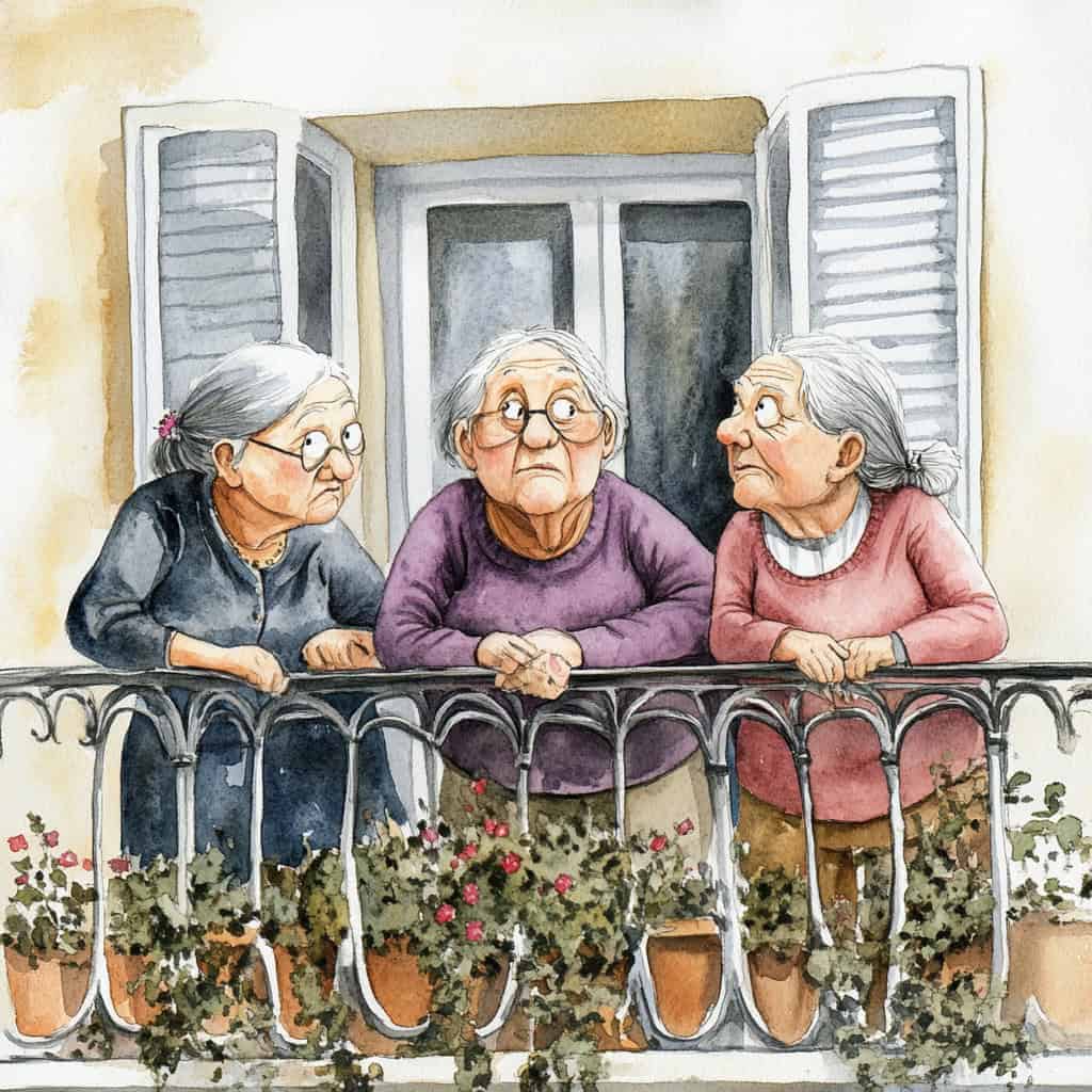 Story for reading - The Three Old Ladies