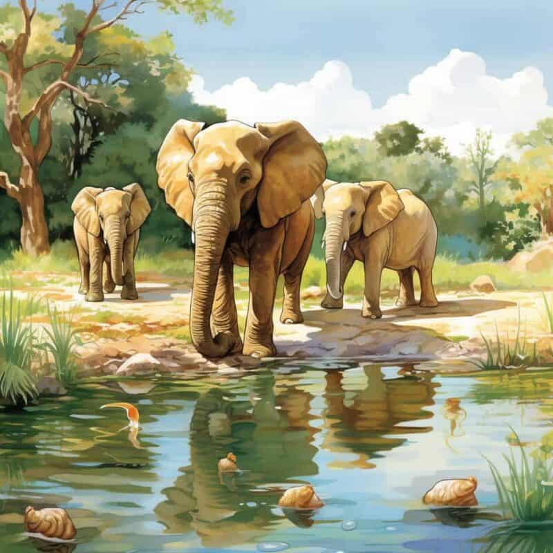 Kratke priče za laku noć - At the watering hole