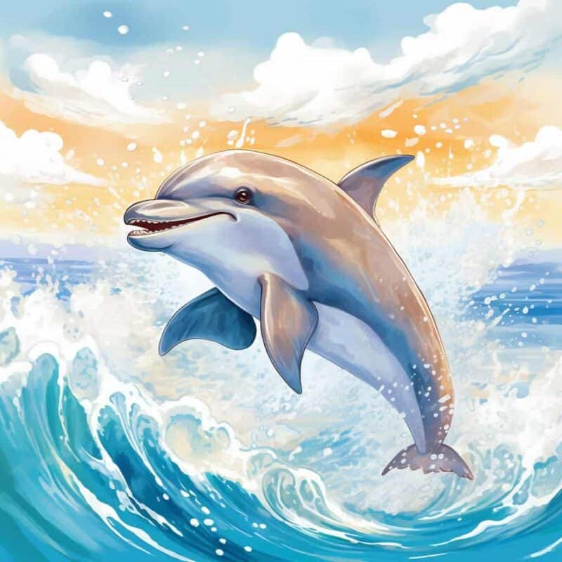 Bajke za laku noć - Flip the Dolphin and His Perfect Moment